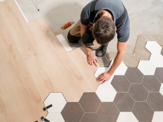 Flooring installation services in Madison, IN