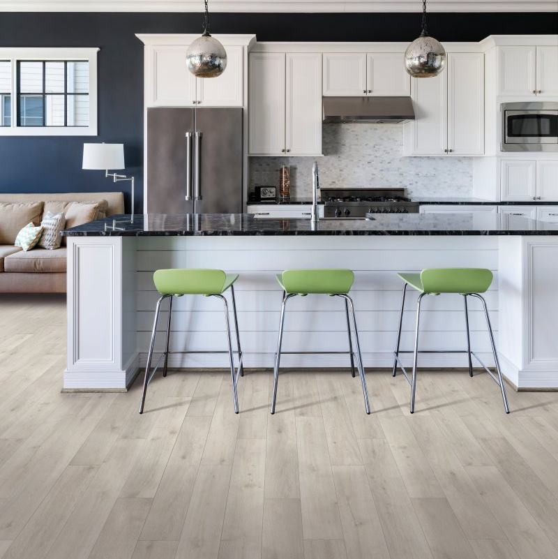 Xtreme Wholesale and Home Improvements providing laminate flooring for your space in Madison, IN Bellente- Whitewash Oak